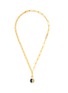 Main View - Click To Enlarge - MISSOMA - DECONSTRUCTED AXIOM PYRITE ONYX CHAIN NECKLACE