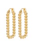 Main View - Click To Enlarge - MISSOMA - Tidal' 18k Gold-plated Ovate Hoop Earrings