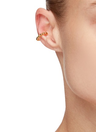Figure View - Click To Enlarge - MISSOMA - GOLD SPHERE BEADED EAR CUFF