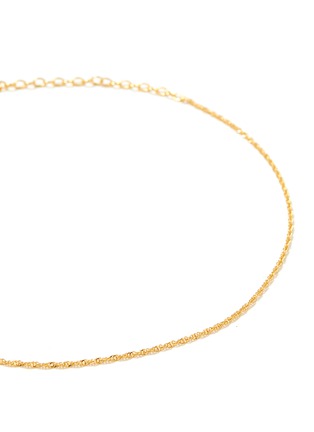 Detail View - Click To Enlarge - MISSOMA - 18k Gold-plated Twisted Chain Choker