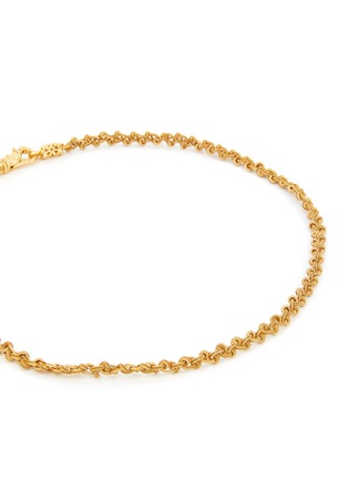 Detail View - Click To Enlarge - EMANUELE BICOCCHI - 24K Gold Plated Sterling Silver Hand Braided Necklace