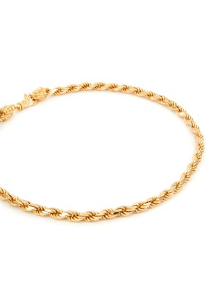 Detail View - Click To Enlarge - EMANUELE BICOCCHI - 24K Gold Plated Sterling Silver Twisted Chain Necklace