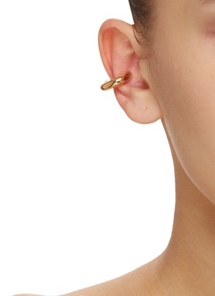 Figure View - Click To Enlarge - EMANUELE BICOCCHI - 24K Gold Plated Sterling Silver Small Round Ear Cuff