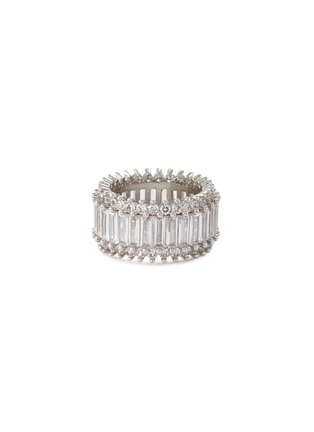 Main View - Click To Enlarge - CZ BY KENNETH JAY LANE - Cubic Zirconia Eternity Band Ring