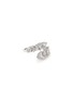 Main View - Click To Enlarge - CZ BY KENNETH JAY LANE - Cubic Zirconia Twisted Ring