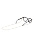 Figure View - Click To Enlarge - GUCCI - ACETATE FRAME LOGO CHAINED OPTICAL GLASSES