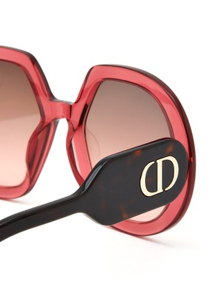 Detail View - Click To Enlarge - DIOR - DIOR BOBBY ACETATE D FRAMES SUNGLASSES