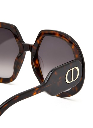 Detail View - Click To Enlarge - DIOR - DIOR BOBBY ACETATE D FRAMES SUNGLASSES
