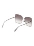 ALEXANDER MCQUEEN - Metal Butterfly Frame Sunglasses