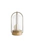 Main View - Click To Enlarge - NOAH & GREY - Lily' Ash Brass And Walnut Wireless Lantern
