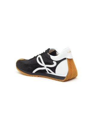  - LOEWE - Flow' Logo Appliqued Leather And Textile Sneakers