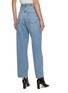 Back View - Click To Enlarge - AGOLDE - Crisscross Waistband Wash Denim Jeans