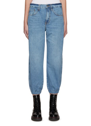 Main View - Click To Enlarge - FRAME - THE LOUNGE' MEDIUM WASH JOGGER JEANS