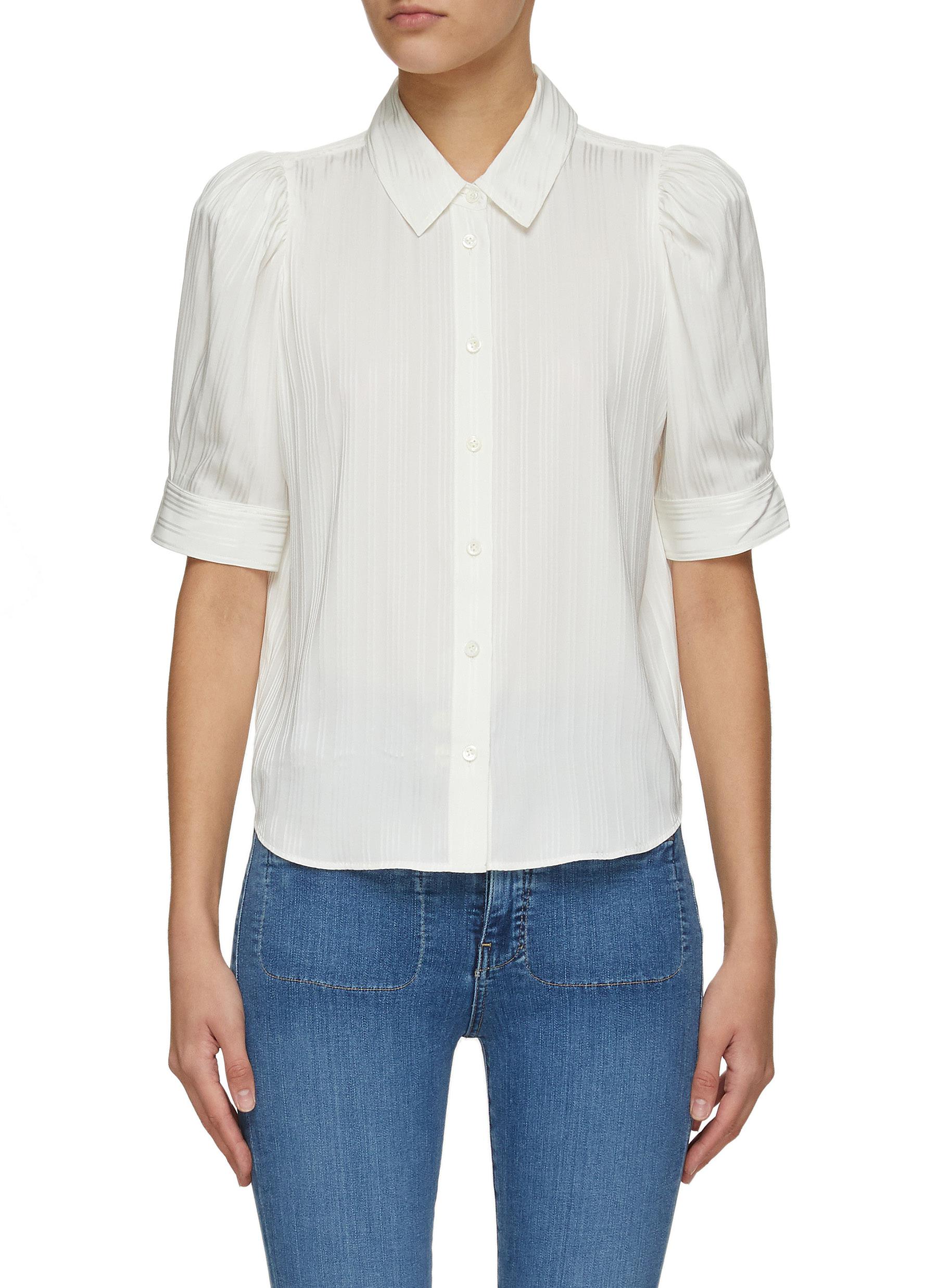 FRAME DENIM | VOLUMINOUS PUFF SLEEVES 