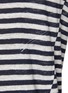  - FRAME DENIM - Striped Linen Long Sleeve T-shirt