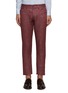 Main View - Click To Enlarge - ISAIA - Mid Waist Straight Leg Linen Pants