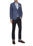 Figure View - Click To Enlarge - ISAIA - LONG SLEEVES MILANO SPREAD COLLAR CAMICA CHECKED SHIRT