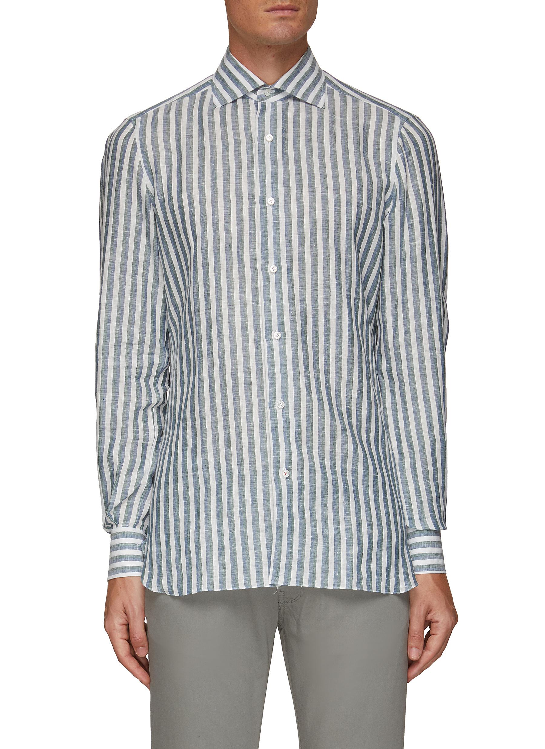 camicia pin collar