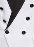  - L'AGENCE - ‘Kenzie’ Contrast Lapel Double Breasted Tuxedo Blazer