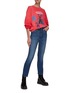 Figure View - Click To Enlarge - MOTHER - The Swooner' Medium Wash Cropped Slim Jeans