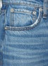  - RAG & BONE - Maya' Medium Wash Distressed Cropped Wide Jeans