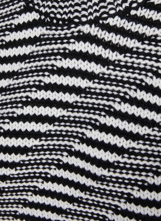  - RAG & BONE - Willow' Cross Striped Wool Knit Sweater
