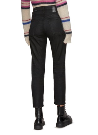 Back View - Click To Enlarge - RAG & BONE - ‘Maya’ High Rise Ankle Slim Fit Jeans