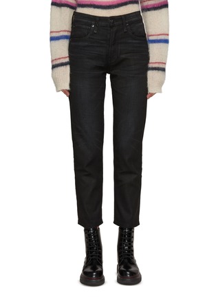 Main View - Click To Enlarge - RAG & BONE - ‘Maya’ High Rise Ankle Slim Fit Jeans