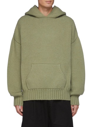 Main View - Click To Enlarge - FEAR OF GOD - Knit Wool Hoodie