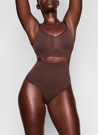 Detail View - Click To Enlarge - SKIMS - Seamless Sculpt' Sculpting Mid Waist Brief