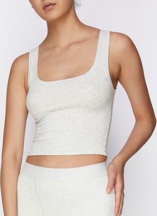 Figure View - Click To Enlarge - SKIMS - Cotton Ribbed Tank