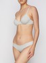 Figure View - Click To Enlarge - SKIMS - Cotton Jersey' UNDERWIRE BRA