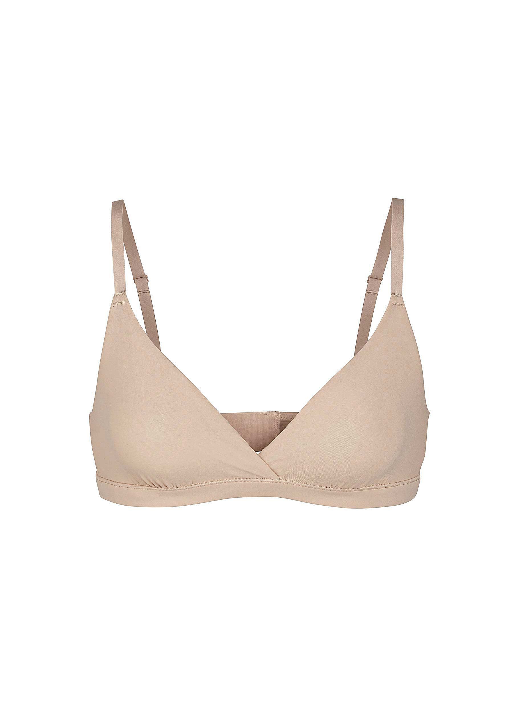 Track Fits Everybody Crossover Bralette - Silver - XS at Skims