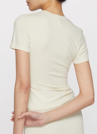 Front View - Click To Enlarge - SKIMS - Cotton Jersey Short Sleeve T-Shirt