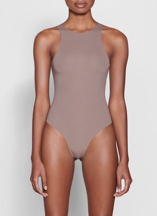 Detail View - Click To Enlarge - SKIMS - ‘Fits Everybody’ High Neck Bodysuit