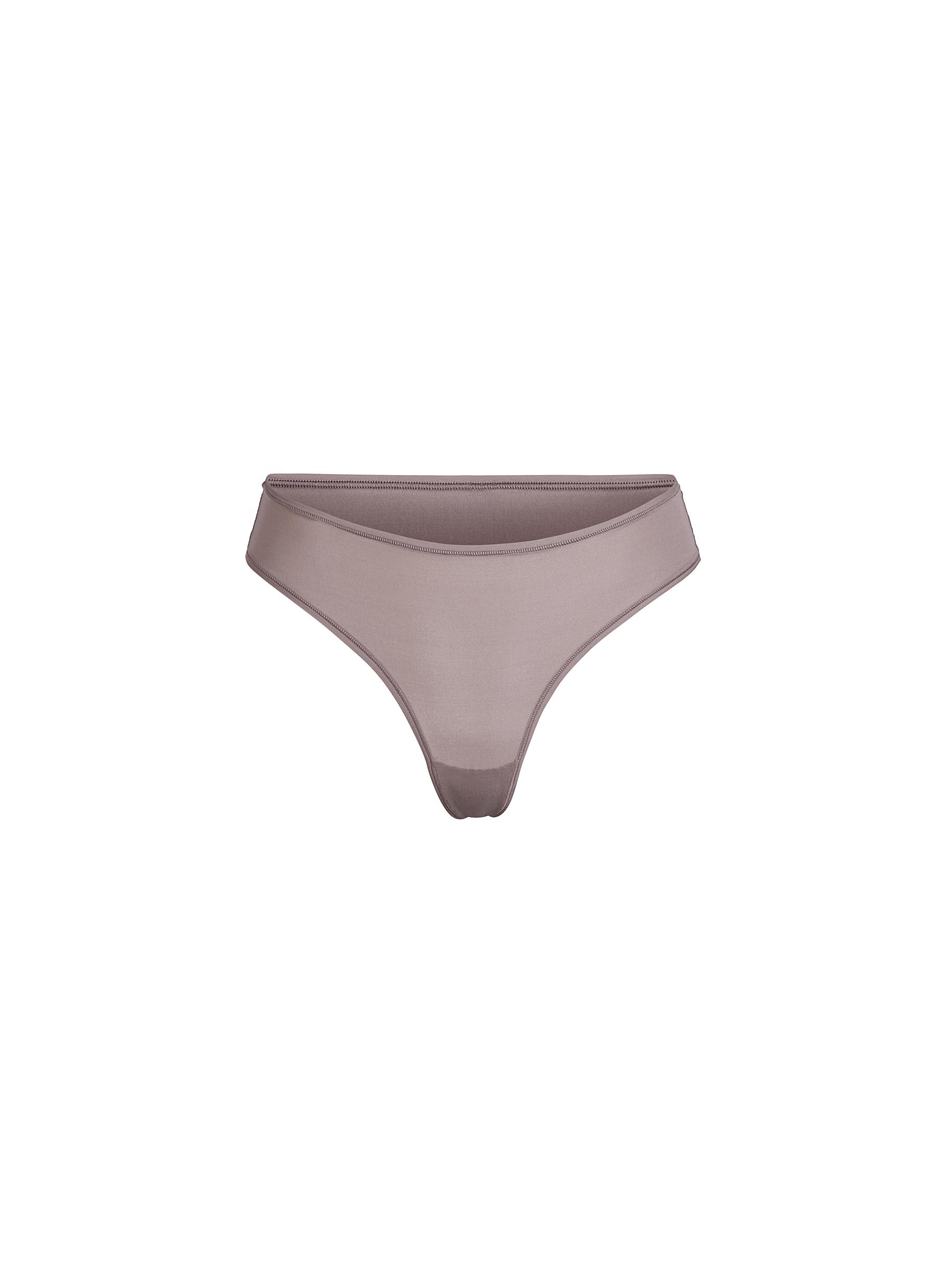FITS EVERYBODY HIGH-WAISTED THONG | UMBER