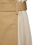  - THE KEIJI - Pleated Panel Denim Skirt