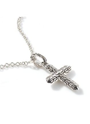 Detail View - Click To Enlarge - JOHN HARDY - JH Essentials Sterling Silver Pendant Rolo Chain Necklace — Size 16-18