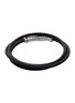 Detail View - Click To Enlarge - JOHN HARDY - Bamboo Sterliing Silver Leather Triple Wrap Bracelet — Size UL