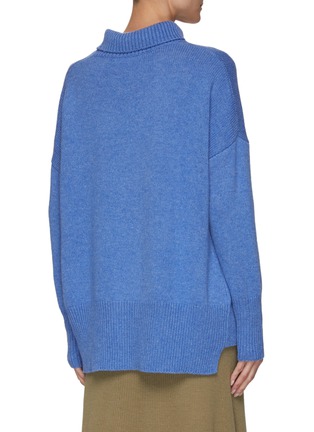 Back View - Click To Enlarge - LISA YANG - Heidi' Mock Neck Cashmere Sweater