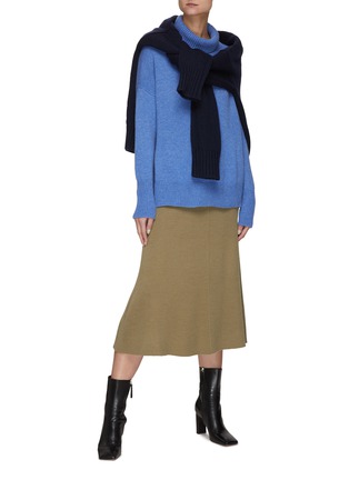 Figure View - Click To Enlarge - LISA YANG - Heidi' Mock Neck Cashmere Sweater