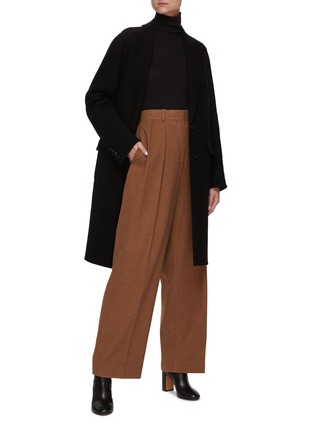 Figure View - Click To Enlarge - VINCE - Core Essential Turtleneck Top