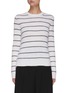 Main View - Click To Enlarge - VINCE - Striped Cashmere Knit Crewneck Sweater