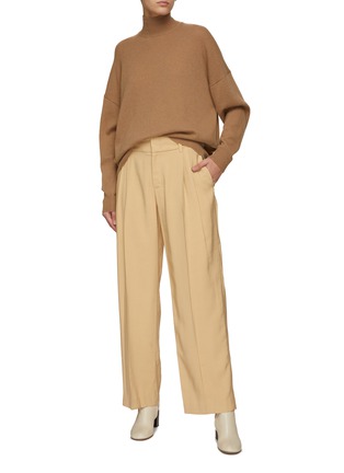Figure View - Click To Enlarge - VINCE - High Waist Pleated Pants