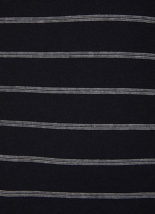  - VINCE - Reverse Stripe Cotton Jersey T-Shirt
