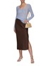Figure View - Click To Enlarge - VINCE - Scoop Neck Mohair Blend Knit Top