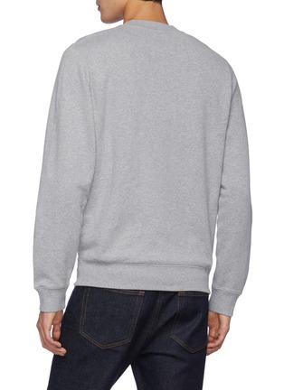 Back View - Click To Enlarge - SUNSPEL - Classic Cotton Loopback Sweatshirt