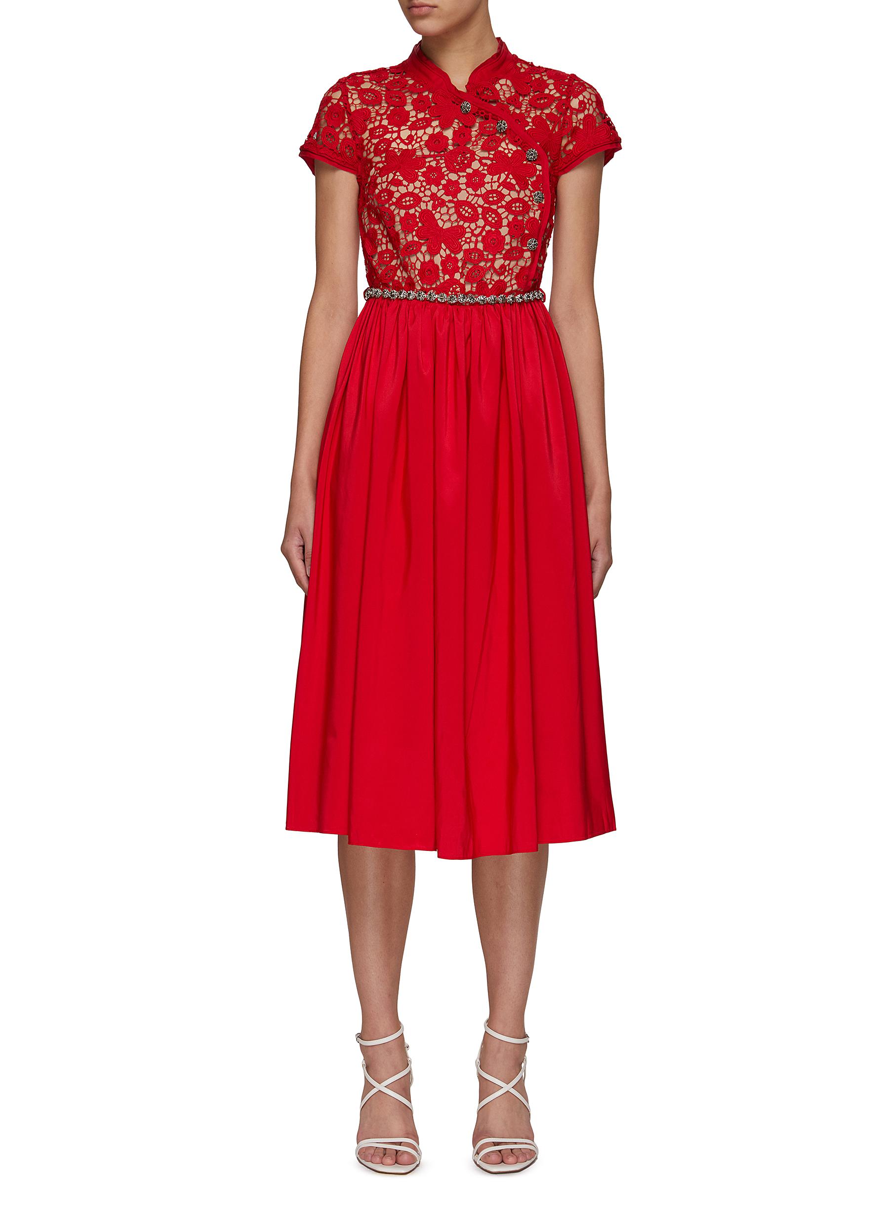 SELF-PORTRAIT Midi Dresses for Women | ModeSens
