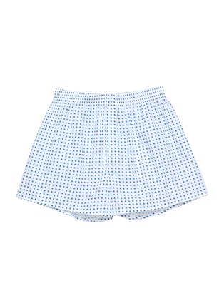 Main View - Click To Enlarge - SUNSPEL - SHADOW SPOT PRINT COTTON BOXER SHORTS
