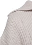  - VINCE - V-Neck Collared Wool Cashmere Blend Long Sleeve